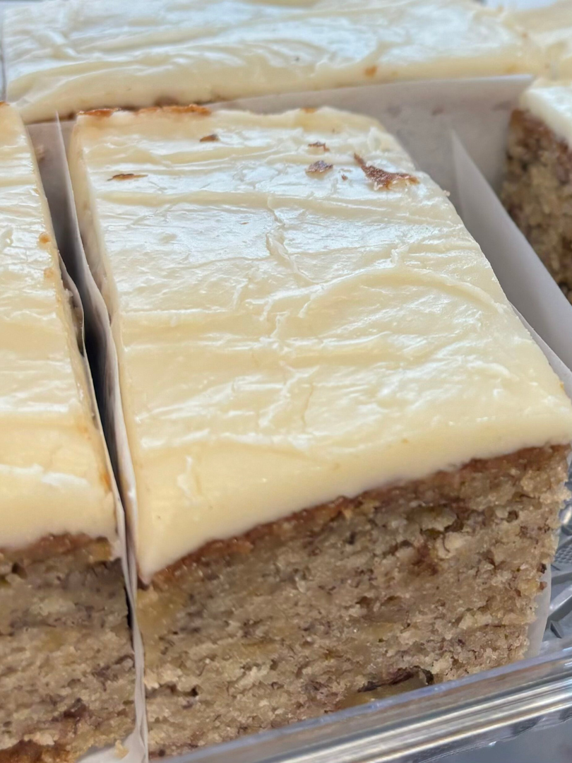 Banana bread bar Banana bread bar